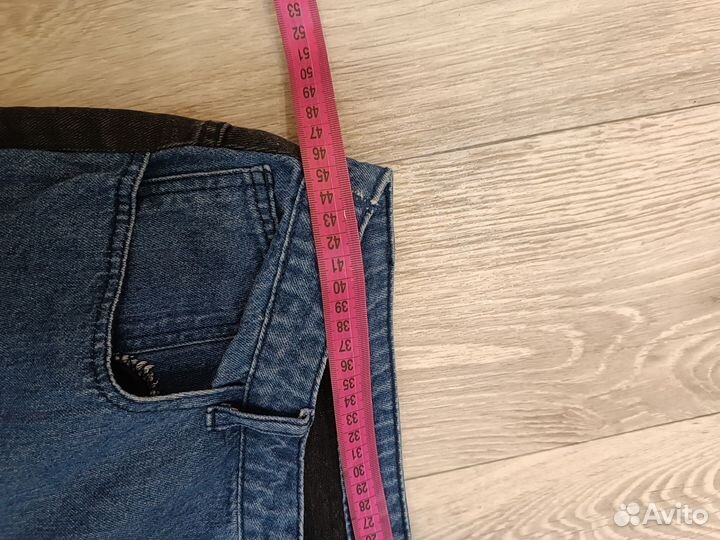 Джинсы свободные 56