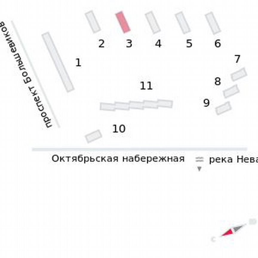 1-к. квартира, 37,2 м², 7/25 эт.