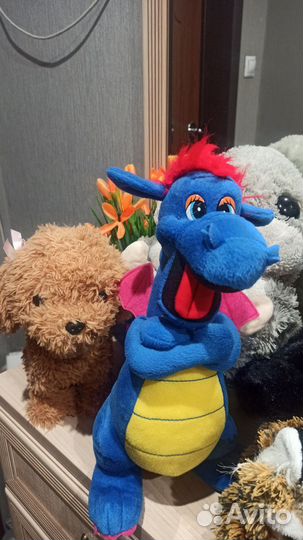 Чистые мягкие игрушки пакетом 12 шт