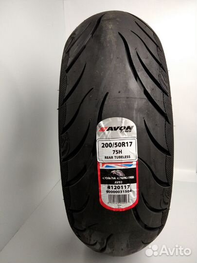 Мотошины 200 50 17 Avon Cobra Chrome