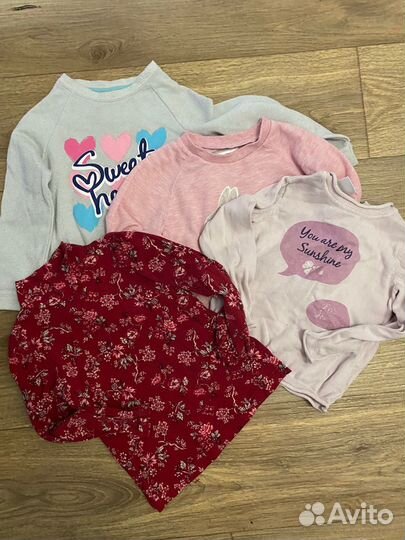 Вещи пакетом на девочку 104-110