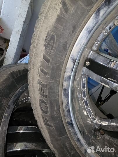 Колёса R22 на nissan patrol