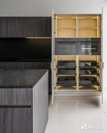 Кухонный гарнитур прямой