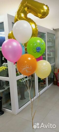 Воздушные, гелевые шарики