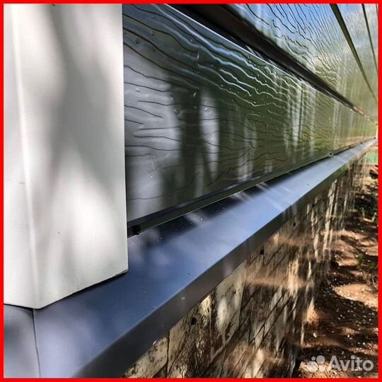 Фасад дома из сайдинга