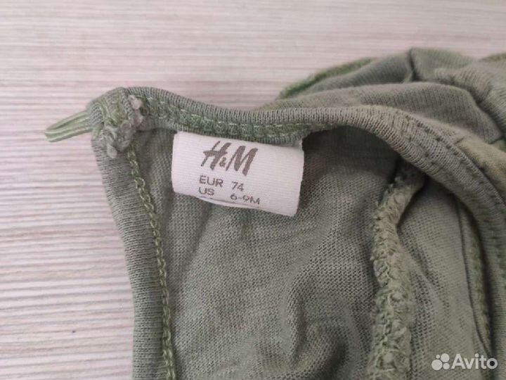 Платья h&m 6-9 мес