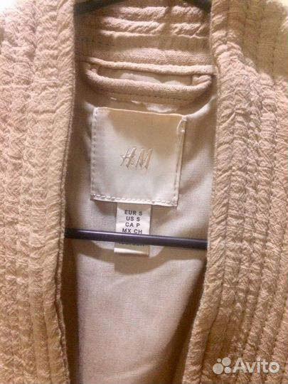 Хлопковые стеганые шорты H&M новые