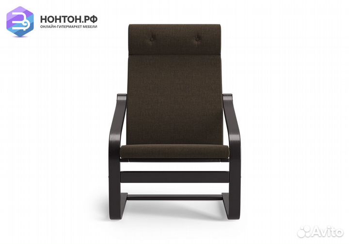 Кресло Тириль коричневое / венге