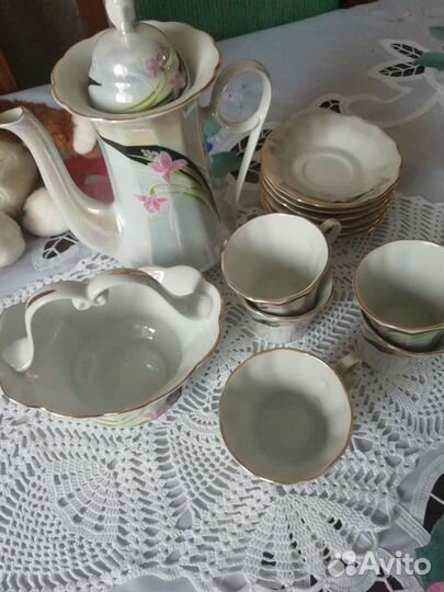 Сервиз кофейный, новый