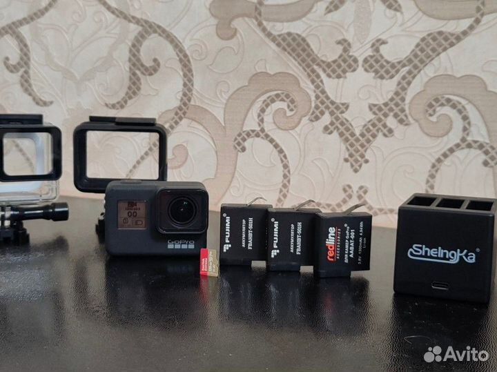 GoPro Hero 7 black + большой комплект