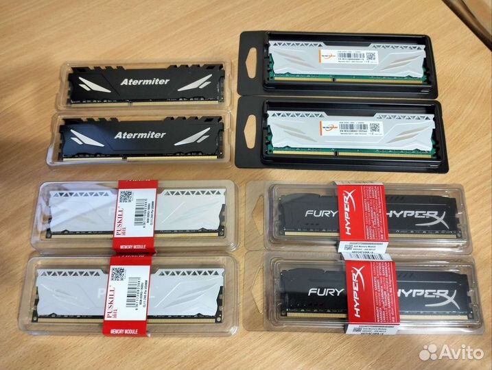 16GB (2*8) DDR3 1600/1866 мгц