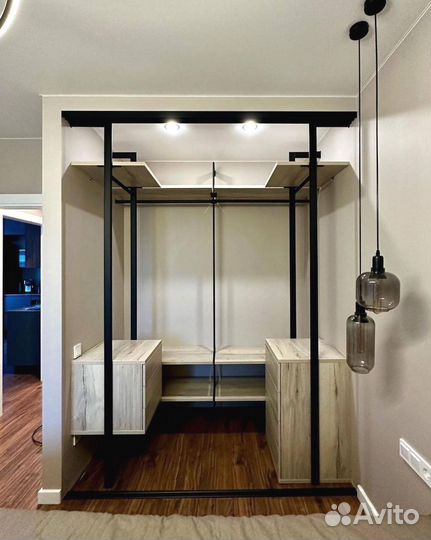 Гардеробная модульная