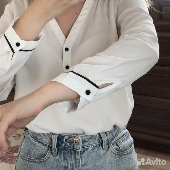 Блузка школьная mohito