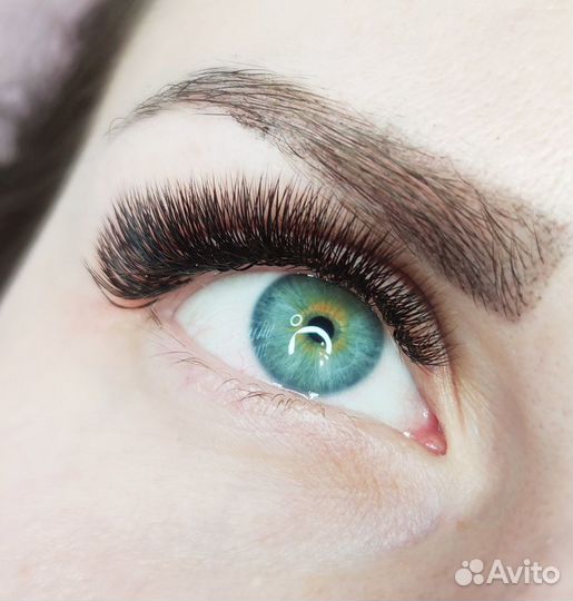 Наращивание ресниц,окрашивание бровей, ду бровей