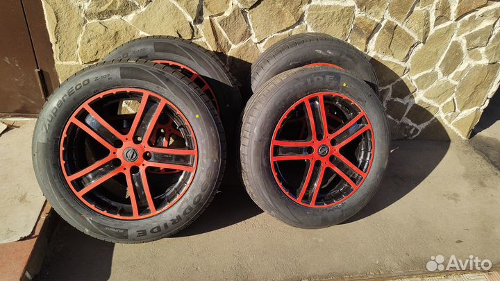 Летние колеса в сборе nissan qashqai