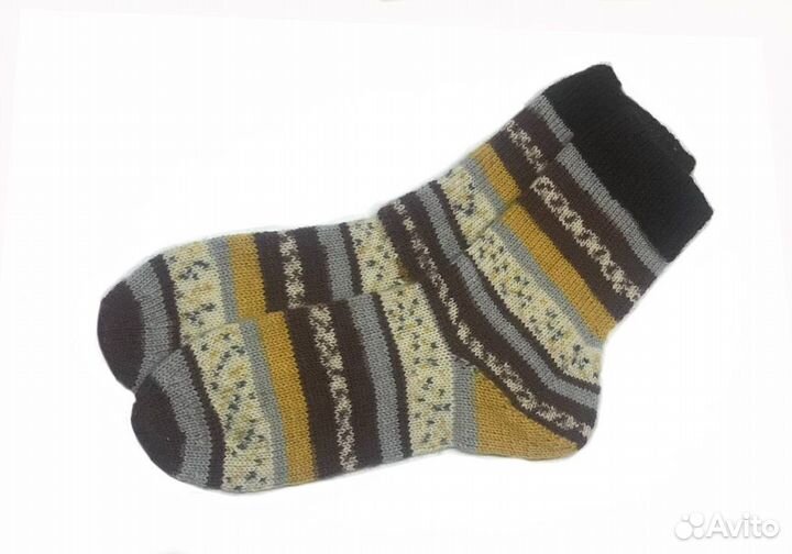 Носки вязаные ручной работы 37-38