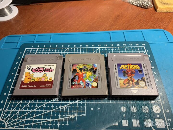 Картриджи GameBoy