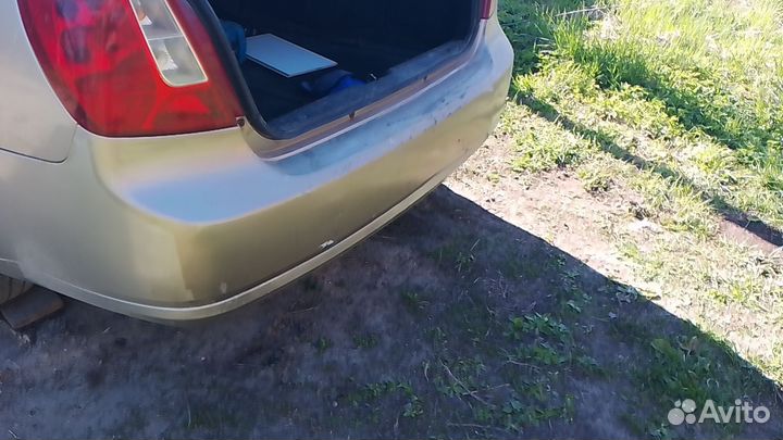 Задний бампер Шевроле lacetti седан