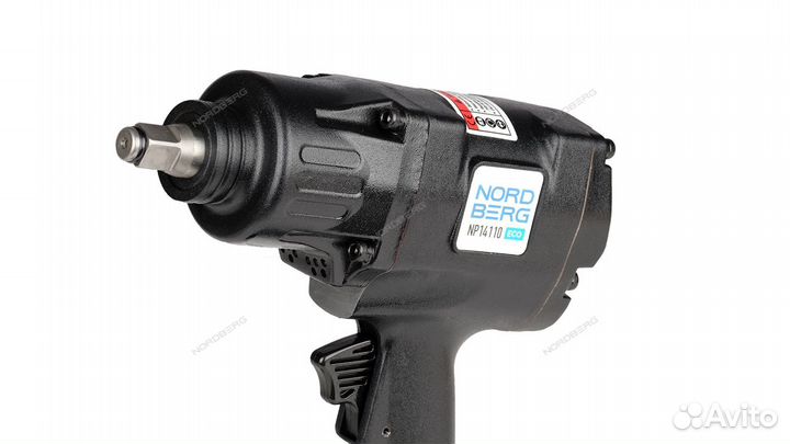Пневмогайковерт 1100Нм nordberg ECO NP14110 +Торг
