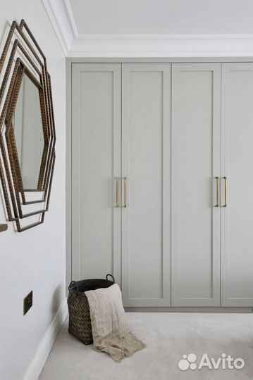 Встроенный шкаф в нишу под ключ