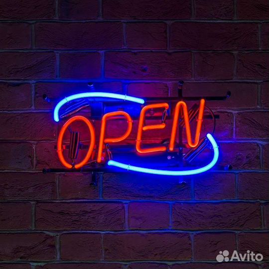 Неоновая вывеска