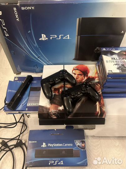 Sony playstation 4 500gb джойстики камера
