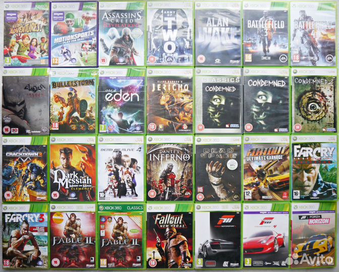 Лицензионные диски для Xbox 360