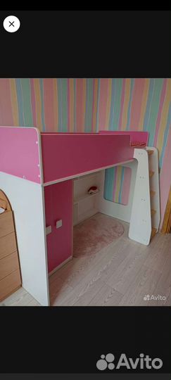 Детская кровать чердак