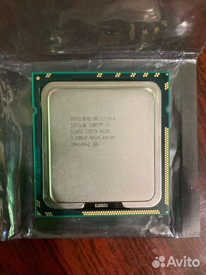 Процессор intel i7-968