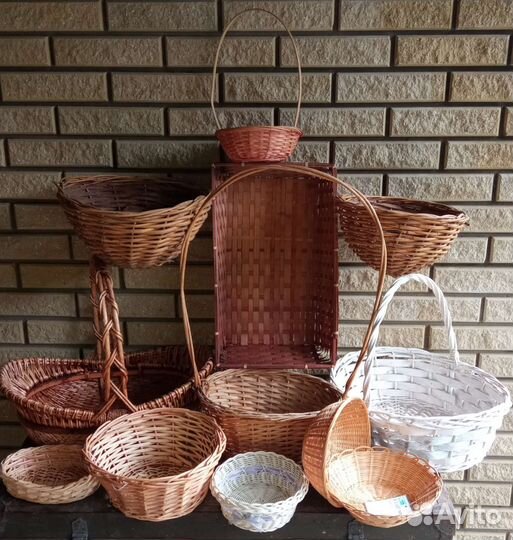 Плетенные корзины
