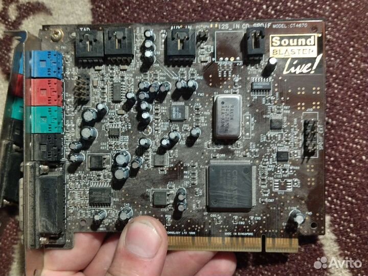 Аудиокарта creative
