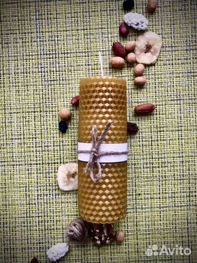 Свечи из вощины, восковые свечи