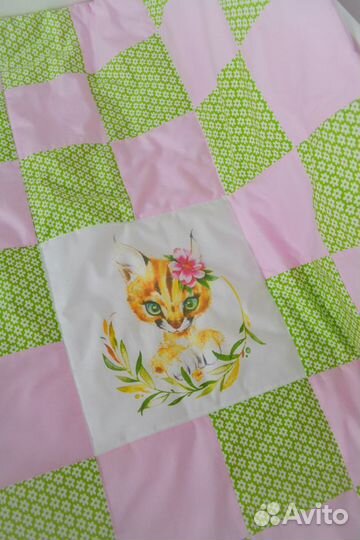 Детское лоскутное одеяло