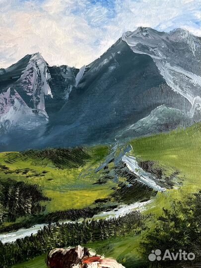 Картина маслом на холсте