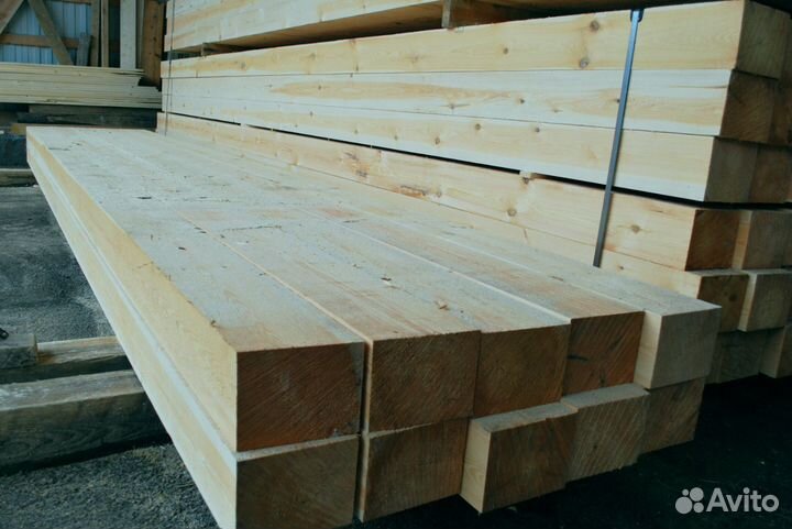 Брус 40X50 не строганный 3м 20 кг