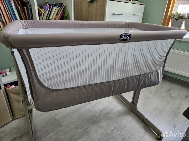 Кроватка для новорождённых chicco next2Me Air
