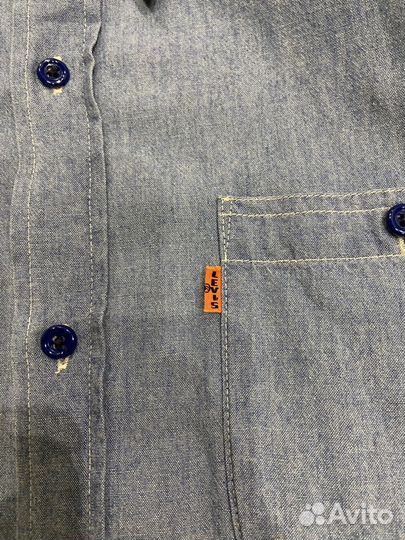 Рубашка Levi's Vntage Cothing 1960's chambray