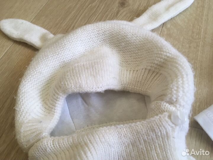 Шапка шлем журавлик 44 - 46