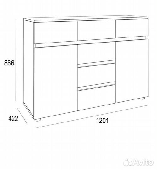 Тумба бетонный камень