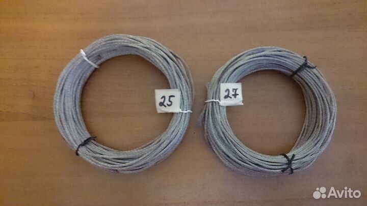 Монтажный провод мгтфэ (в экране) 1 х 0,35 мм