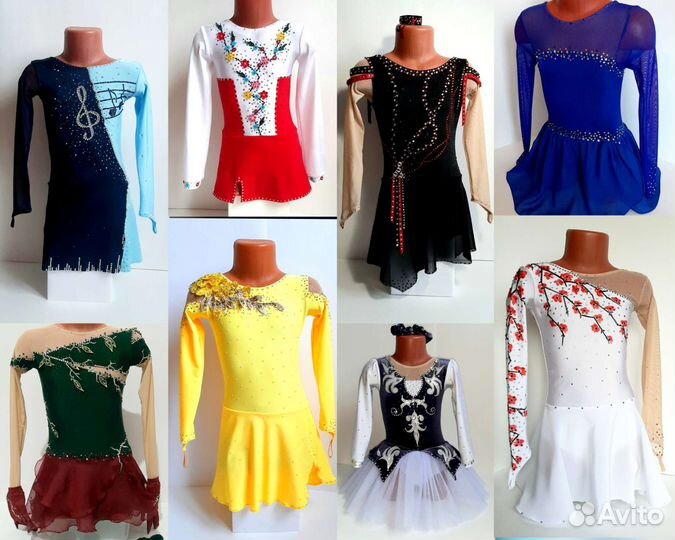 Платья для фигурного катания 110 - 128