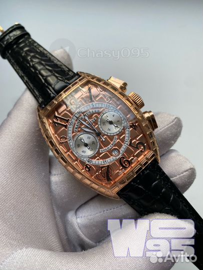 Часы Franck Muller Cintre Gold Croco (арт 027)