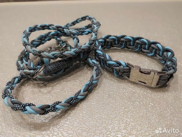 Ошейник и поводок новые