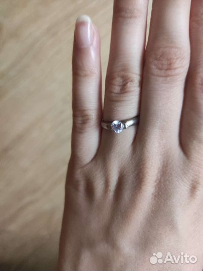 Серебряное кольцо женское