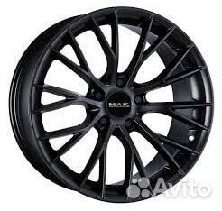 MAK Munchen 19X9.5J 5X120 ET39 DIA72.6 Matt Black