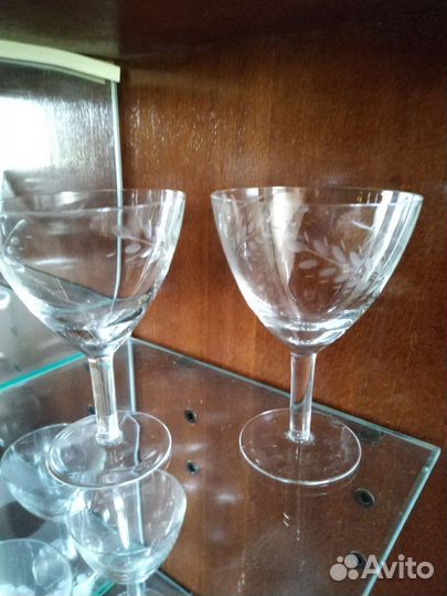 Бокалы фужеры рюмки СССР