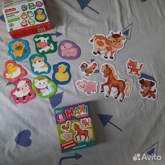 Пазлы от 2 лет