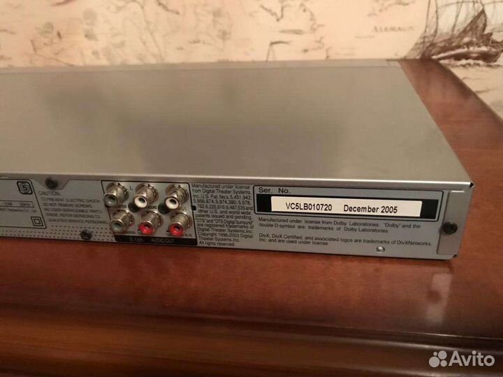 Проигрыватель panasonic DVD-S49