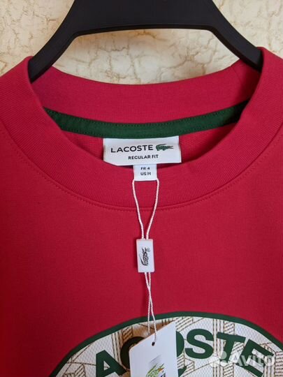 Свитшот lacoste новый оригинал