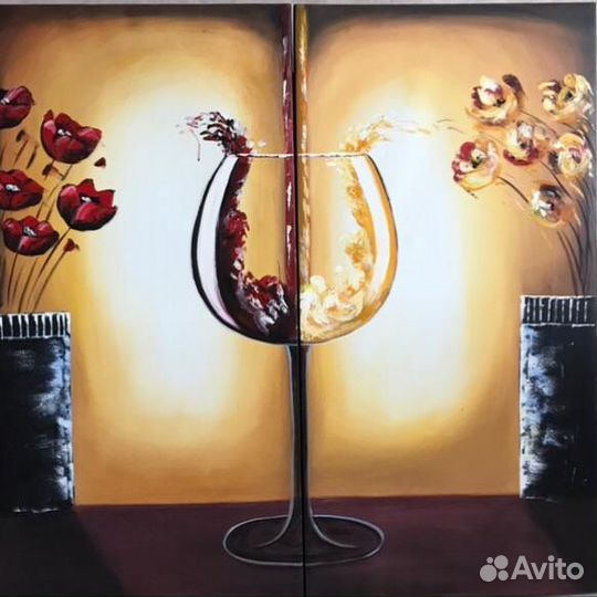 Картина маслом на холсте